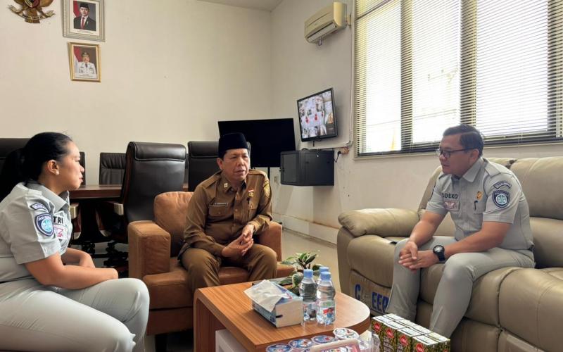 Dorong Kemudahan Layanan Pajak Kendaraan, Jasa Raharja Bengkulu Lakukan Koordinasi dengan Bapenda