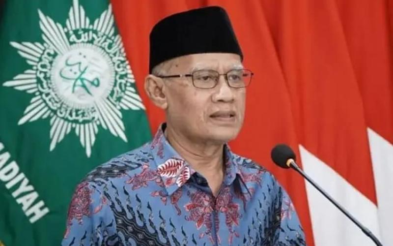 Ketua Umum Pimpinan Pusat (PP) Muhammadiyah Haedar Nashir 