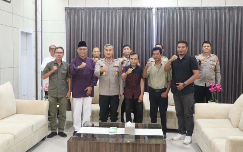 Kapolda Bengkulu Terima Silaturahmi KKT Bencoolen, Bahas Pengamanan Festival Tabot 2026