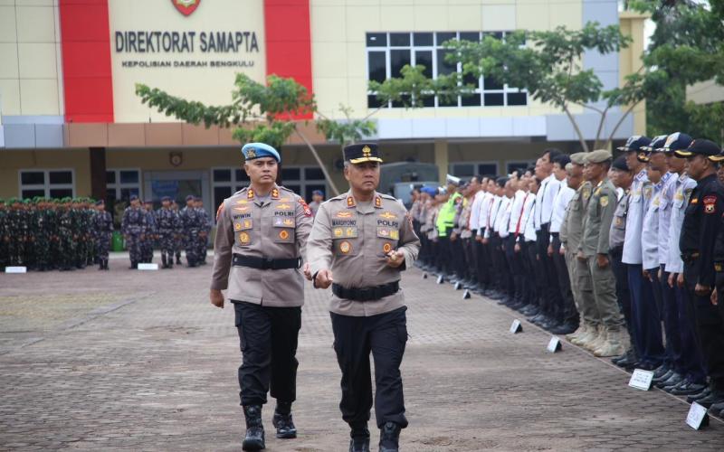 Apel Siaga Kamtibmas, Polda Bengkulu Siap Wujudkan Ramadhan 1447 H yang Aman dan Kondusif