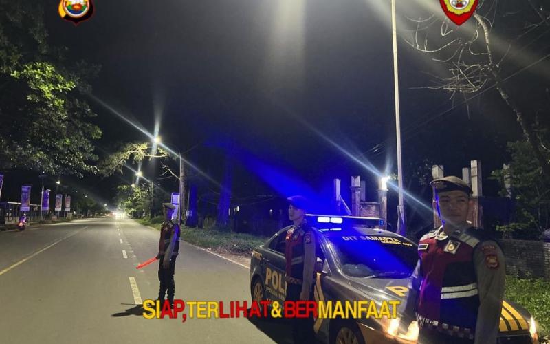 Ciptakan Rasa Aman, Personel Pos Shelter Gelar Patroli R4 di Kawasan Pantai Panjang