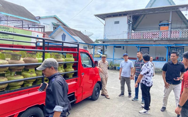 Polres Rejang Lebong Bersama Dinas Perindag Lakukan Sidak Antisipasi Kelangkaan LPG 3 Kg Jelang Ramadhan 2026