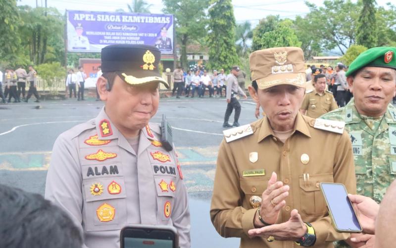Polres Kaur Gelar Apel Siaga Kamtibmas Sambut Ramadan 1447 H