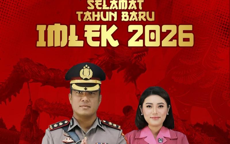 Polres Rejang Lebong Mengucapkan Selamat Tahun Baru Imlek 2026