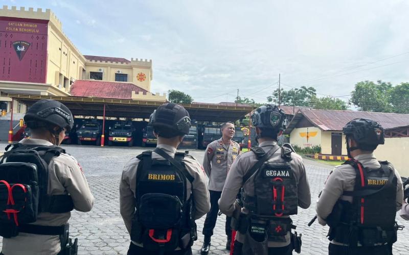 Asah Ketepatan dan Kesiapsiagaan, Wadanden Gegana Pimpin Latihan Marksmanship Personel