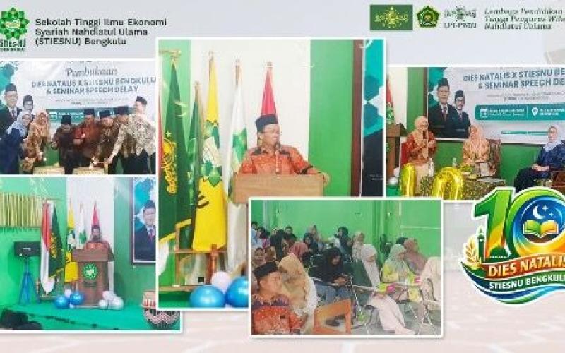 Satu Dekade Mengabdi, STIESNU Bengkulu Angkat Isu Speech Delay Anak di Era Digital