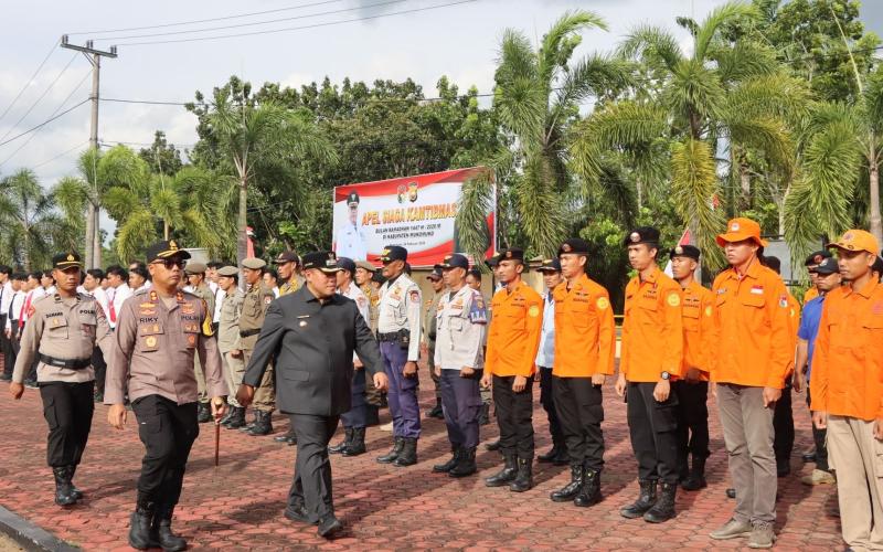 Apel Siaga Kamtibmas Ramadhan 1447 H Dipimpin Bupati Mukomuko, Fokus Amankan Ibadah Puasa, Tarawih, dan Sahur