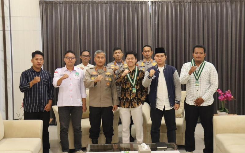 Kapolda Bengkulu Terima Audiensi Pengurus Wilayah KAMMI, Perkuat Sinergitas dengan Mahasiswa