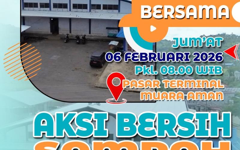 Bersama Polres Lebong, Ayo Laksanakan Aksi Bersih Sampah di Kabupaten Lebong