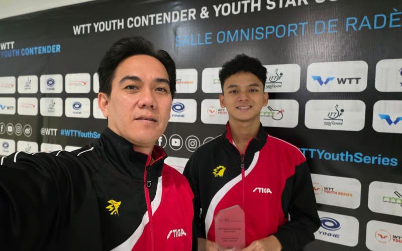 Atlet ONIC Sport Raih Prestasi di Ajang Internasional WTT Youth Contender Cappadocia 2026