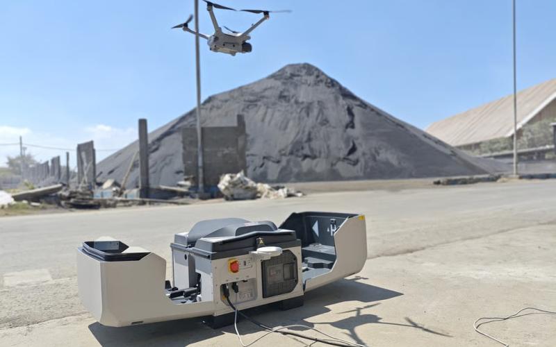 DJI Dock 3: Solusi Otomatis Pemantauan Stockpile untuk Pertambangan dan Konstruksi