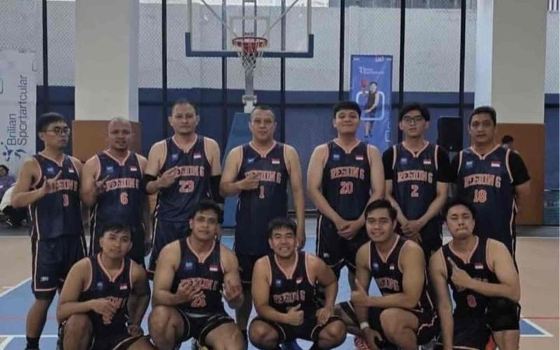 Solid di Lapangan, Tim Basket BRI Region 6/Jakarta 1 Junjung Tinggi Sportivitas