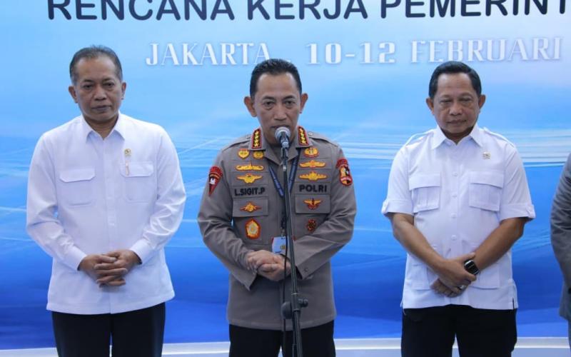 Kapolri Tekankan Peran Polri Jaga Stabilitas dan Dukung Program Pemerintah