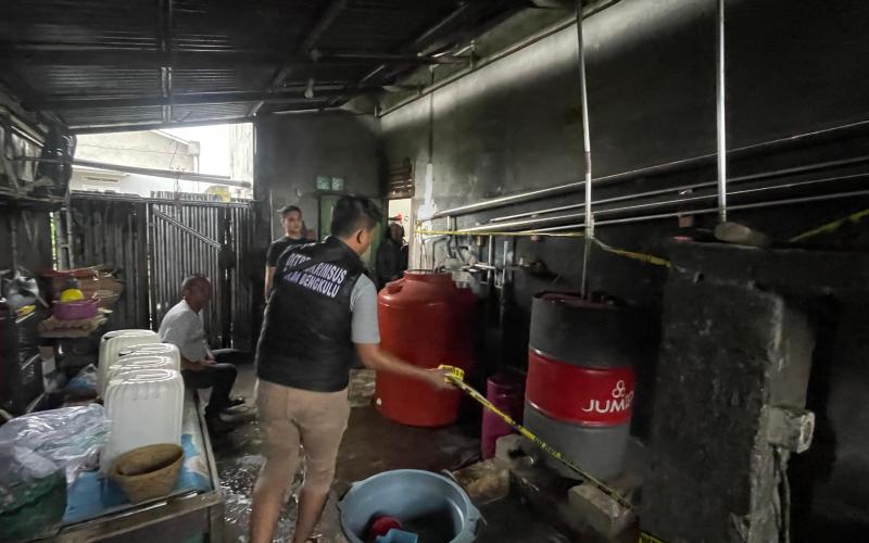 Ditreskrimsus Polda Bengkulu Ungkap Produksi dan Peredaran Arak Ilegal di Kepahiang dan Rejang Lebong
