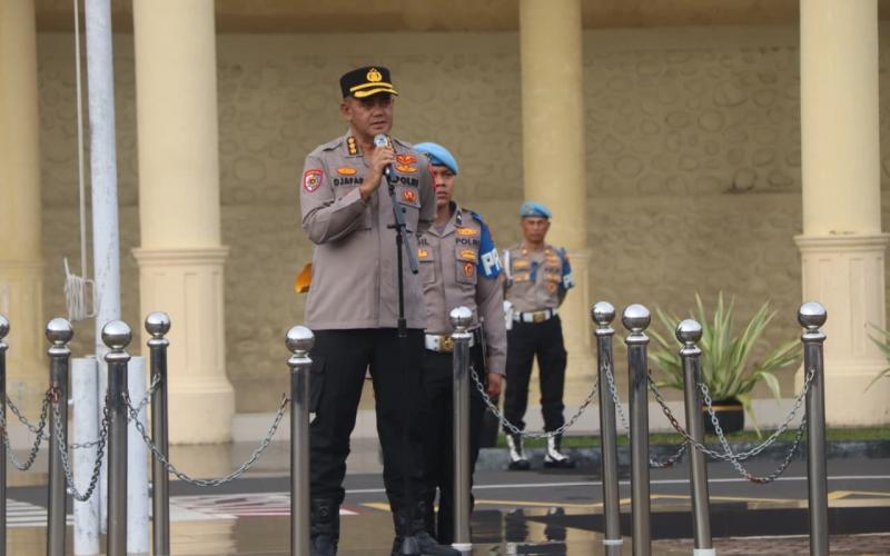 Irwasda Polda Bengkulu Pimpin Apel Pagi, Tekankan Disiplin dan Tanggung Jawab Personel