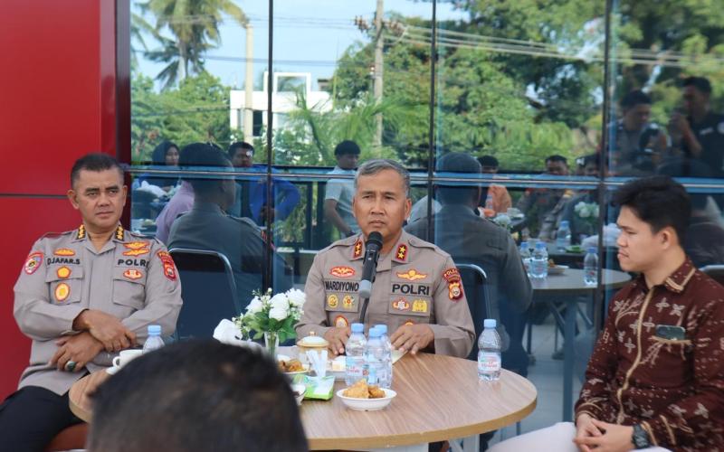 Kapolda Bengkulu Gelar Coffee Morning Bersama OKP, Perkuat Sinergi Jaga Kamtibmas