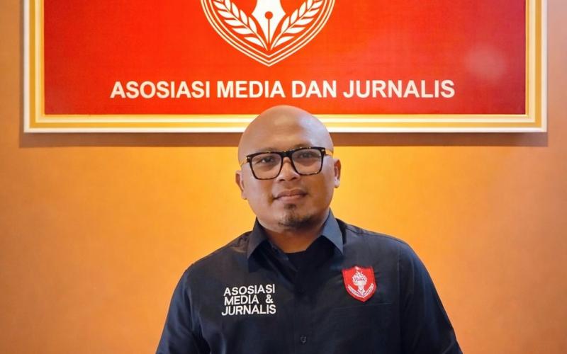 Ketua Asosiasi Media dan Jurnalis (AMJ), Wibowo Susilo, S.E., 