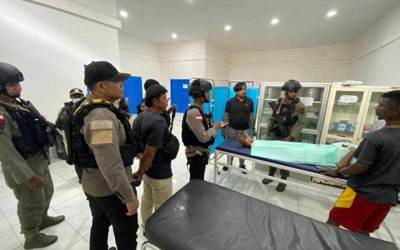 Wanita Penjual Pinang di Dekai Ditikam OTK, Aparat Tegaskan Tak Tolerir Kekerasan terhadap Warga Sipil