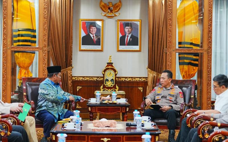 Audiensi Bareng MUI, Kapolri Tekankan Perkuat Sinergitas Jaga NKRI-Wujudkan Indonesia Emas