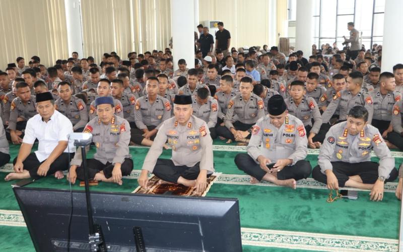 Polda Bengkulu Perkuat Nilai Keimanan dan Pengabdian
