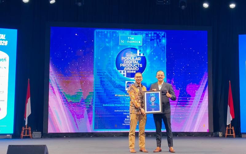Bank Raya Raih Penghargaan Indonesia Popular Digital Product Awards 2026, Perkuat Posisi sebagai Bank Digital Pilihan Masyarakat