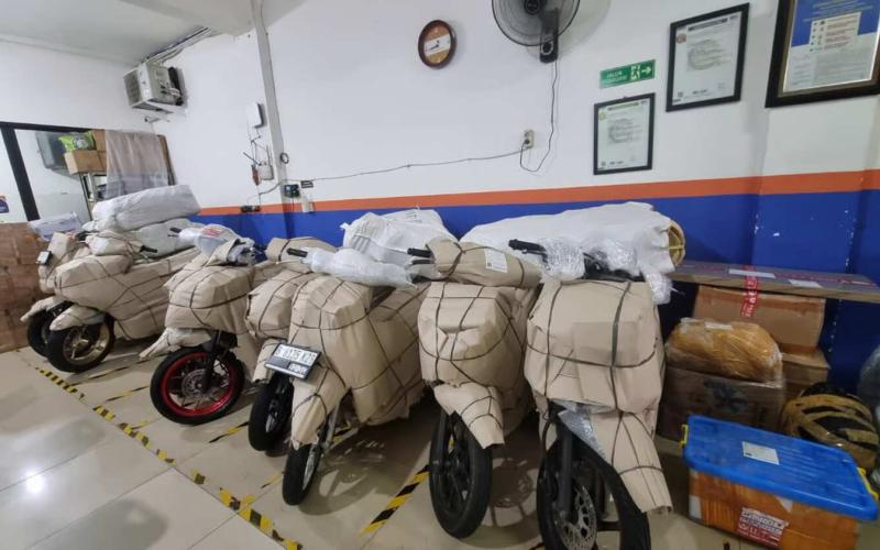KAI Logistik Siap Layani Pengiriman Motor Pada Periode Arus Balik