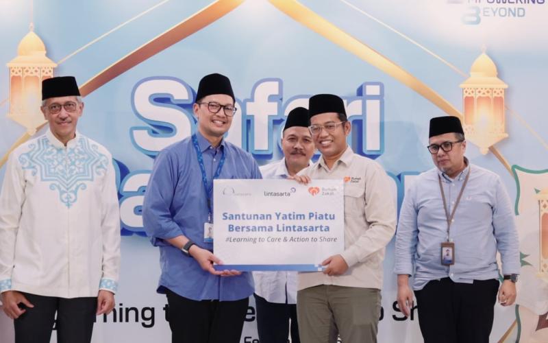 Lintasarta Salurkan Program Sosial Ramadan bagi Lebih dari 1.500 Penerima Manfaat di Berbagai Kota