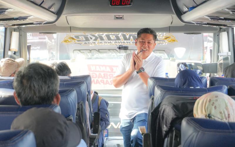 Mudik Aman Berbagi Harapan, PT Pelindo Sinergi Lokaseva Berangkatkan Peserta Mudik Bersama 2026