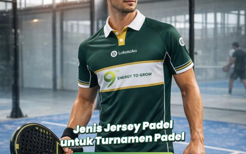 Padel Masih Digandrungi, Lokasoka Siapkan Solusi Jersey Padel Custom Berbasis Kualitas dan Personalisasi