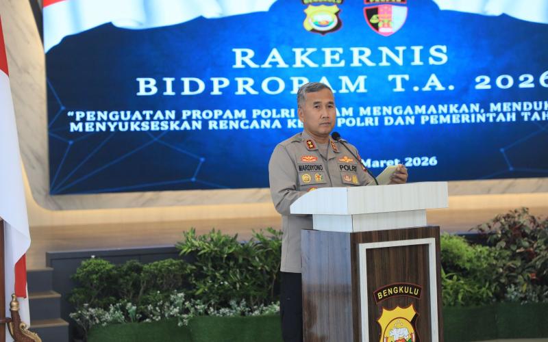Kapolda Bengkulu, Irjen Pol Mardiyono, S.I.K., M.Si., 