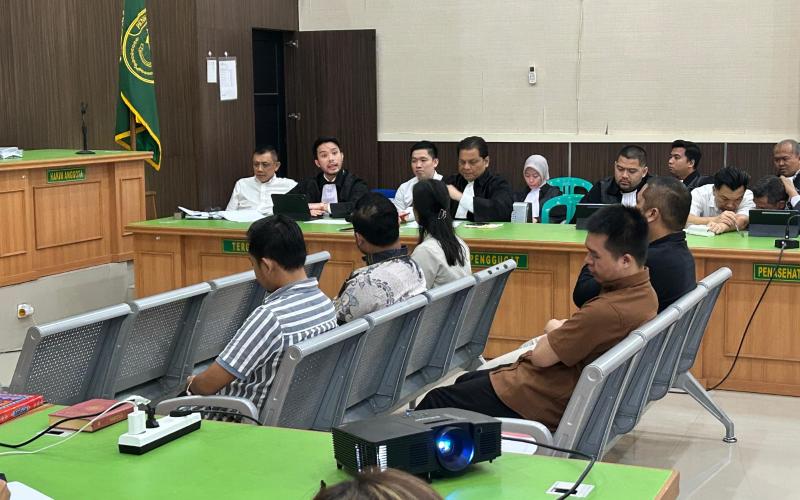 Sidang lanjutan perkara dugaan korupsi  tambang  PT Ratu Samban Mining (RSM)