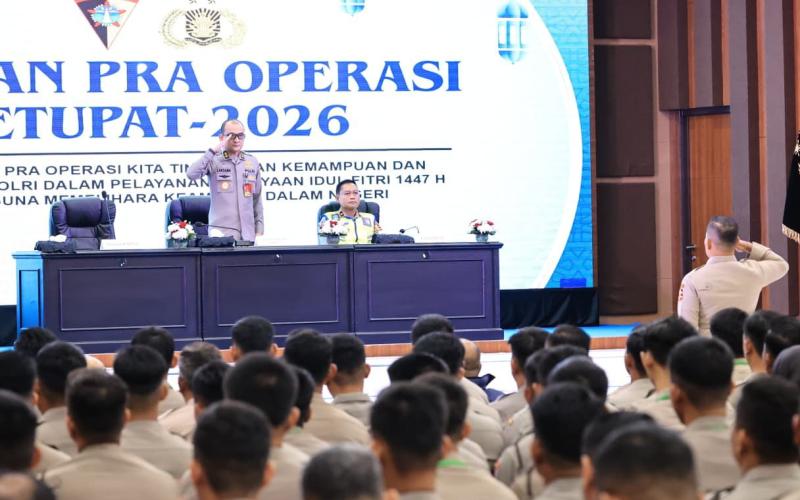 Polri Gelar Bimtek Latpraops Ketupat 2026, Tingkatkan Kesiapan Personel Amankan Idul Fitri 1447 H