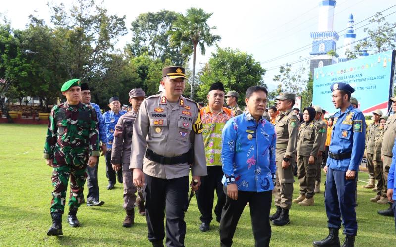 Polres Lebong Gelar Apel Pasukan Operasi Ketupat Nala 2026