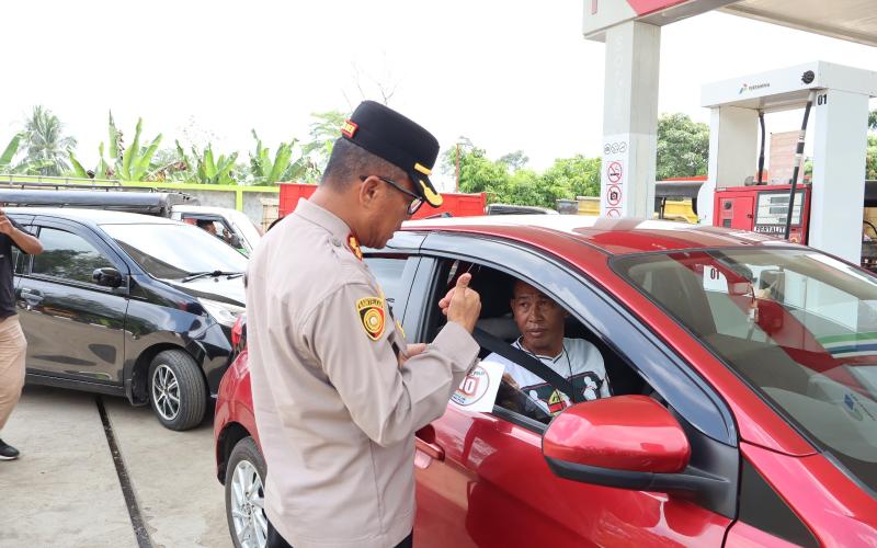 Polres Rejang Lebong Sosialisasikan Hotline Call Center 110 Polri