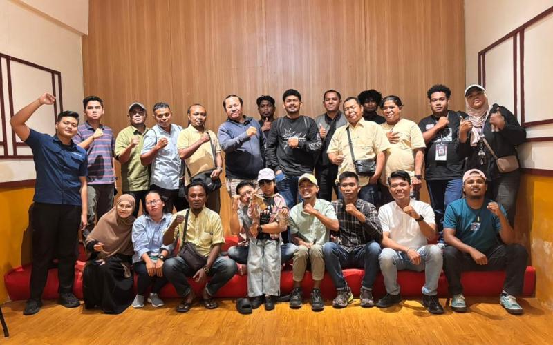 Satgas Ops Damai Cartenz Perkuat Sinergi dengan Wartawan Mimika Lewat Silaturahmi dan Buka Puasa Bersama