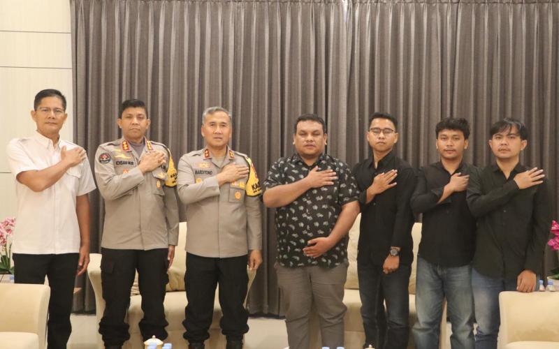 Kapolda Bengkulu Terima Audensi Komisi Pemuda PGI-W Bengkulu, Perkuat Kerjasama dan Kamtibmas