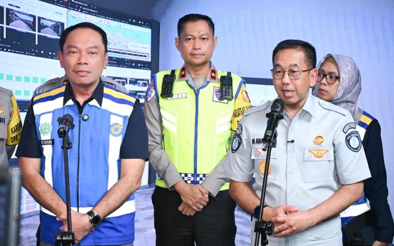 Jasa Raharja Perkuat Sinergi Pengamanan Arus Balik Idulfitri 2026 Lewat Pemantauan Bersama di Jasamarga Tollroad Command Center