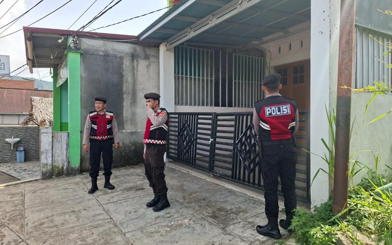 Polres Lebong Tingkatkan Pengamanan, Patroli Rumah Kosong Ditinggal Mudik
