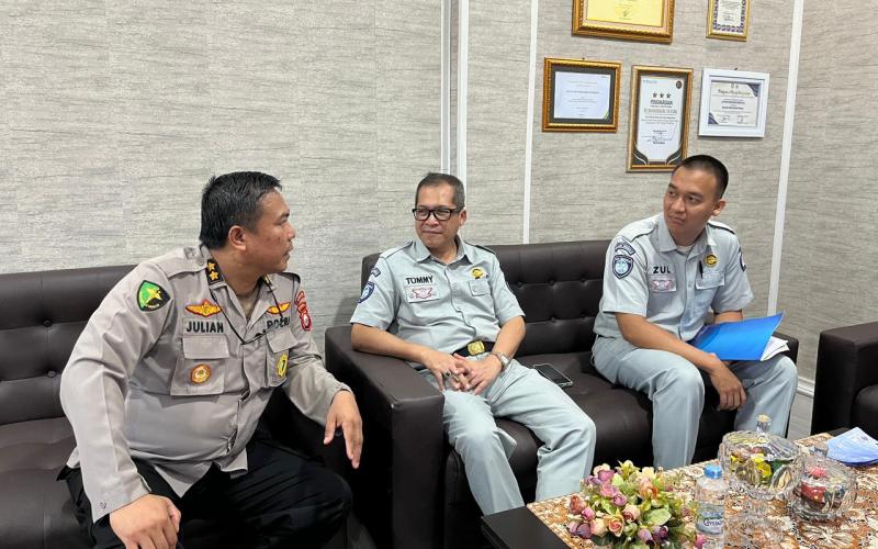Perkuat Koordinasi Penanganan Korban Kecelakaan, Jasa Raharja Bengkulu Jalin Silaturahmi dengan Karumkit RS Bhayangkara Polda Bengkulu