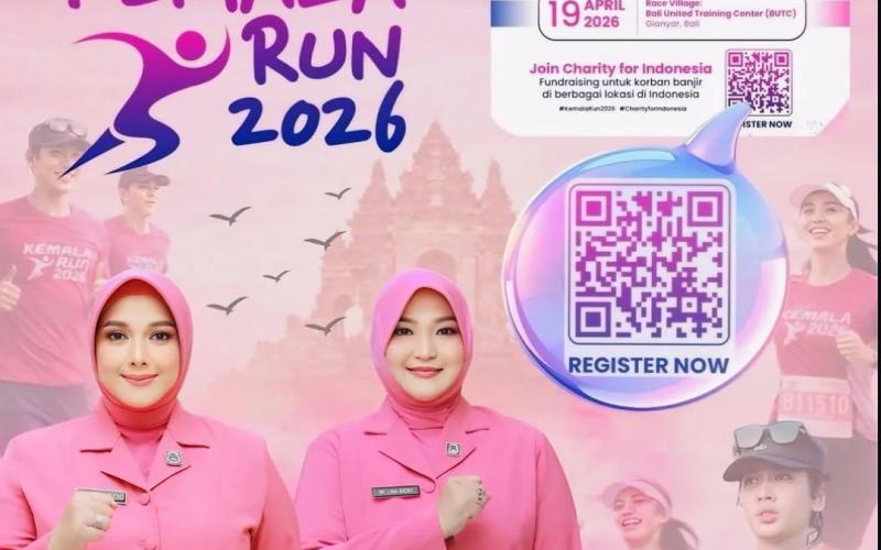 Ketua Bhayangkari Bengkulu Ajak Warga Ramaikan Kemala Run 2026 di Bali