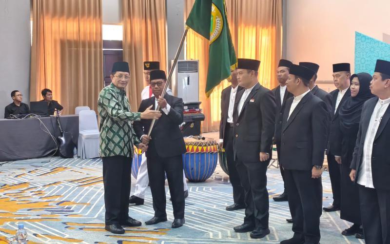 Menag Nasaruddin Umar Kukuhkan Pengurus BP4 Bengkulu 2025–2030, Perkuat Ketahanan Keluarga