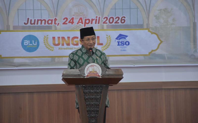 Menag Nasaruddin Umar Ajak Mahasiswa UIN Fatmawati Sukarno Bengkulu Jadi Tokoh Intelektual Masa Depan