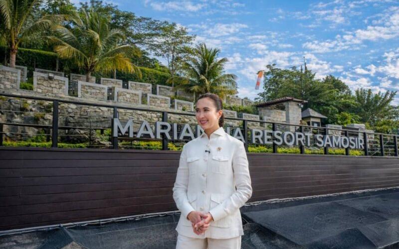 Menteri Pariwisata Tinjau Pengembangan Danau Toba di Samosir