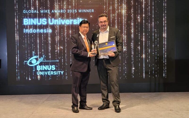 Menuju Usia ke-45, BINUS University Raih Global Most Innovative Knowledge Enterprise (MIKE) Award 2025: Wujudkan Dampak Berkelanjutan