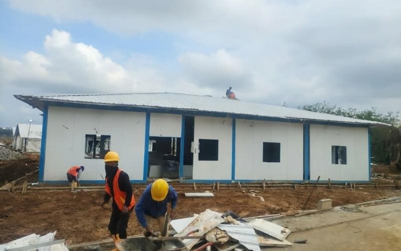 Krakatau Baja Konstruksi Bangun Fasilitas Modular di Tapsel