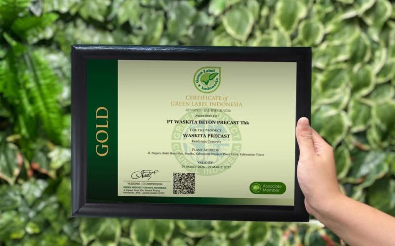 Gedung IKN Gunakan Beton Green Label dari WSBP Sepaku