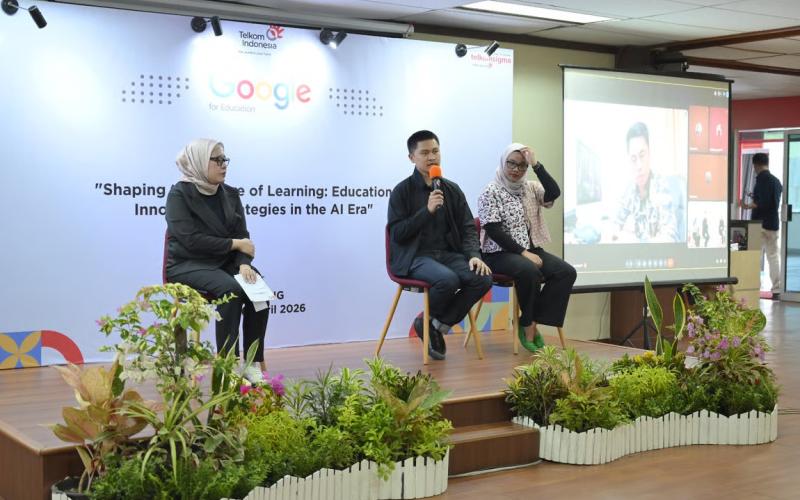 Telkom Indonesia dan Google Dorong Transformasi Pendidikan Digital di Padang melalui AI Connect Offline Series