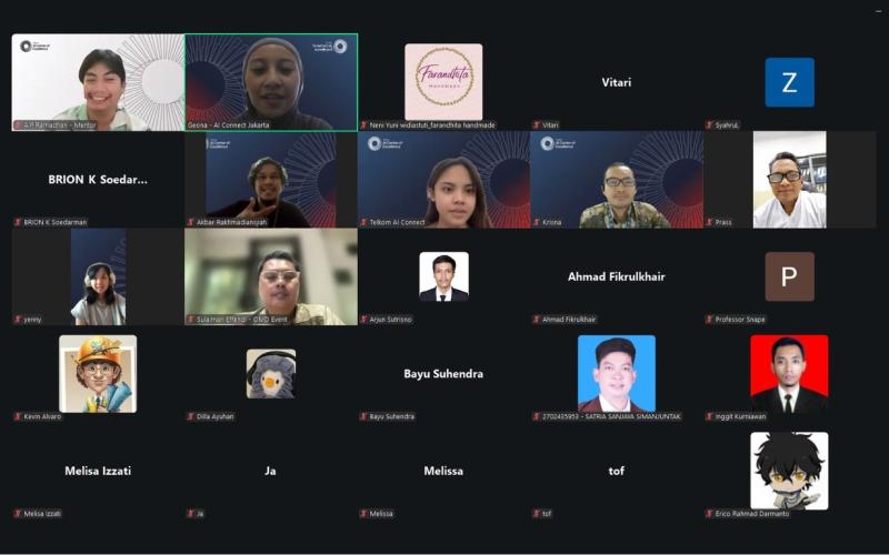 Webinar Telkom AI Center, From Prompt to Motion: Revolusi Baru dalam Pembuatan Konten Video Berbasis AI