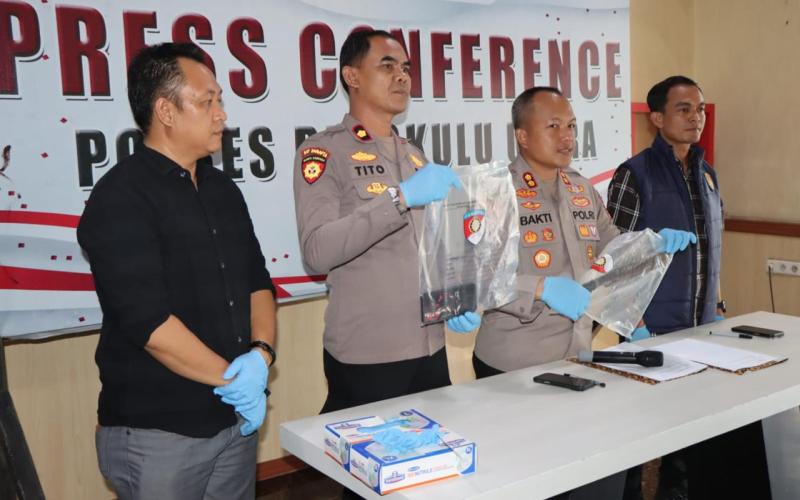 Polres Bengkulu Utara Ungkap Kasus Pengeroyokan Tewaskan Warga, Lima Pelaku Diamankan