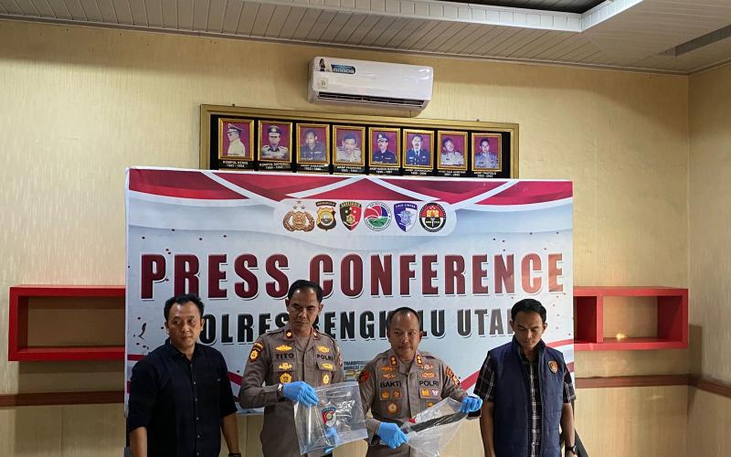 ‎Gerak Cepat, Polres Bengkulu Utara Ringkus Lima Pelaku Pengeroyokan Maut di Pinang Raya